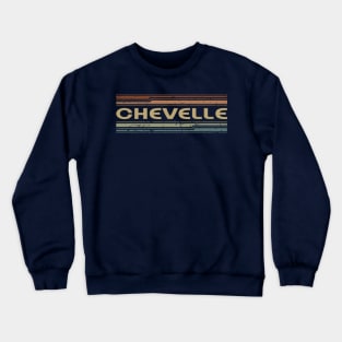 Chevelle Retro Lines Crewneck Sweatshirt